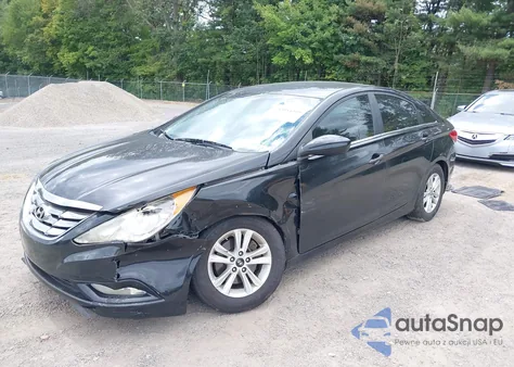 2013 Hyundai Sonata Gls из США, поврежденный, VIN 5NPEB4ACXDH809952